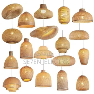 Dropping Light Bamboo Fixtures