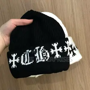Designer Black Head Warmer 