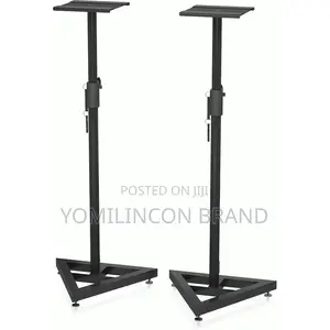 Behringer Sm5002 Heavy-Duty Height-Adjustable Monitor Stand