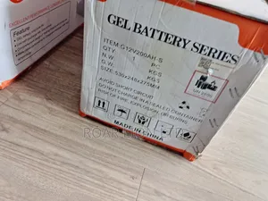 Felicity 200ah Gel Battery