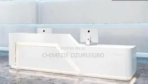 White Coloured Size 2.4 Meters Reception Table