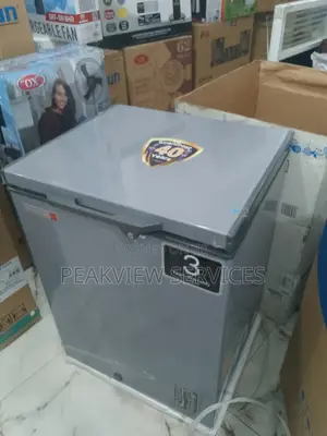 150litres Chest Freezer - Scanfrost Chest Type, Eco Mode