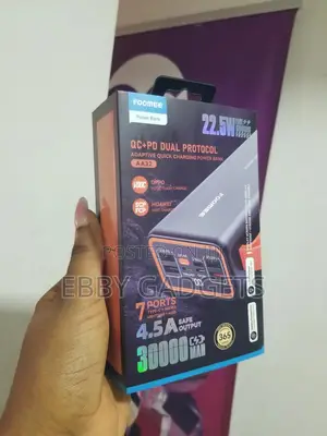 Foomee Power Bank 30000mah 22.5w Type C Input Output