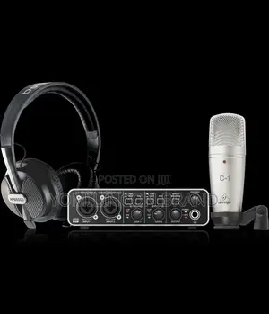 Behringer U-Phoria Studio Pro Complete Recording Bundle