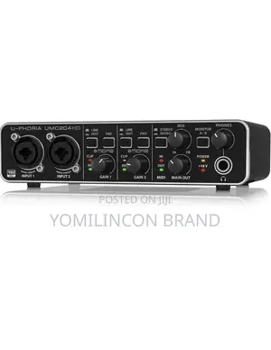Behringer Umc204hd Audiophile 2x4, Usb Audio-Midi Interface