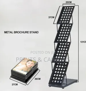Aluminum Magazine Stand. ##23