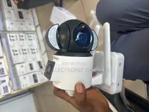Ubox Solar CCTV Camera With Dual Lens