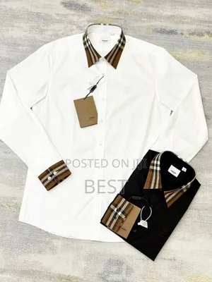 Original Quality Slim Fit Burberry Shirt Collections