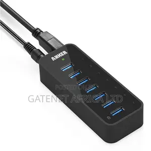 Anker Powered Usb 3.0 Hub for Laptop Pc,Mac, Tabs, Phones
