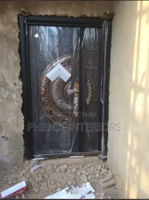 4 × 7 Cast Steel Security Door for Main Entrance.
