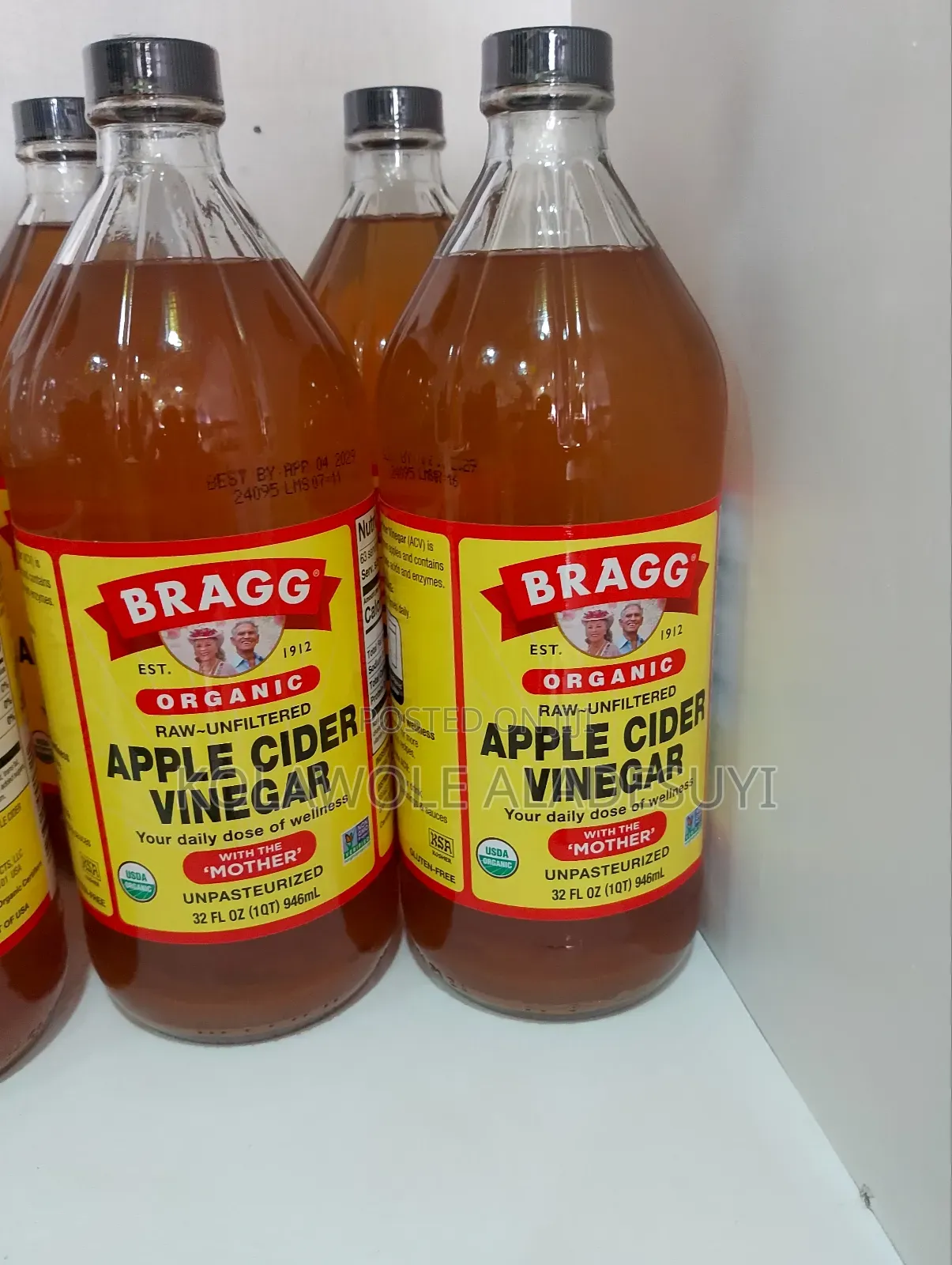 Apple Cider Vinegar (946ml)