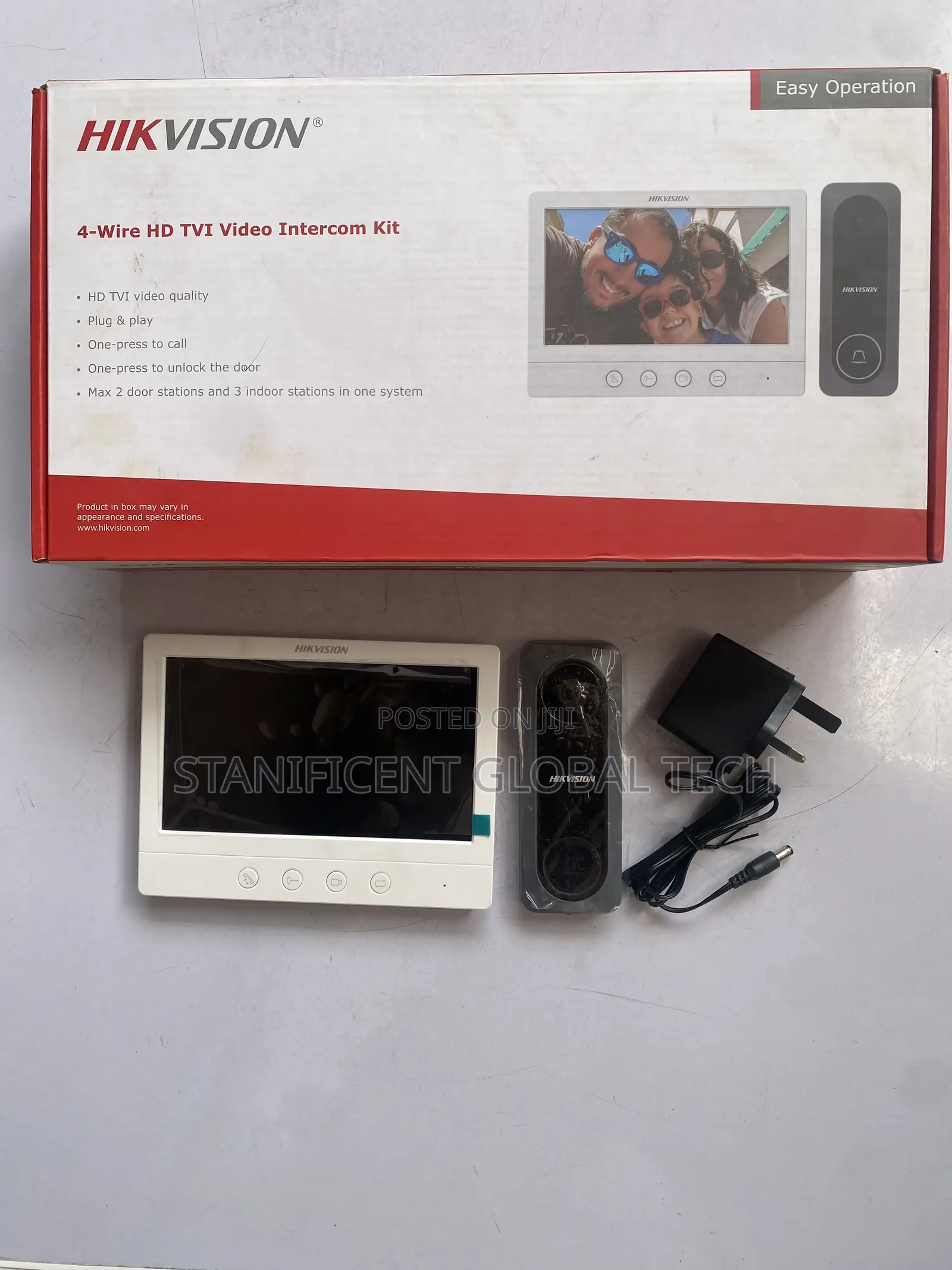 Hikvision 4 Wire Analog Video Intercom