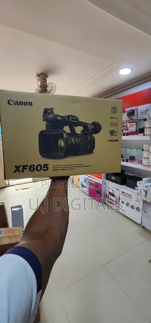 Canon Xf605 Uhd 4k Hdr Camcorder