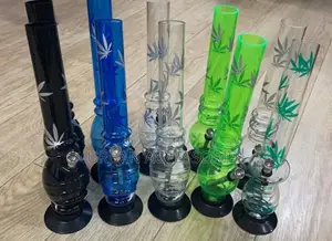 Big Acrylic Bong Smoking Pipe