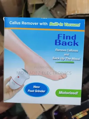 Find Back Usb Rechargeable Feet Grinder/Callus Remover