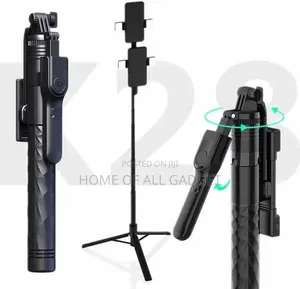 Wireless Selfie Stick for Live Broadcasting Phone Holder