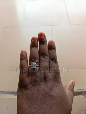 Silver Engagement Ring
