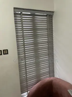 Silver Wooden Blinds