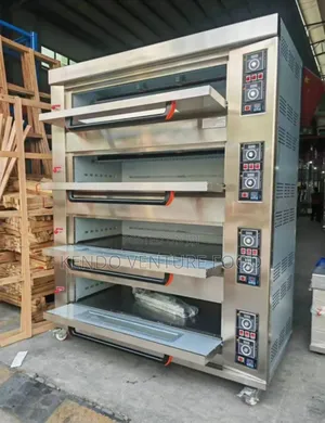 4 Deck 16 Trays Gas Baking Oven