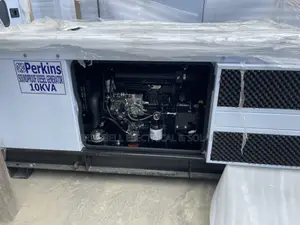 Heavy-duty England Perkins Soundproof Diesel Generator 10kva