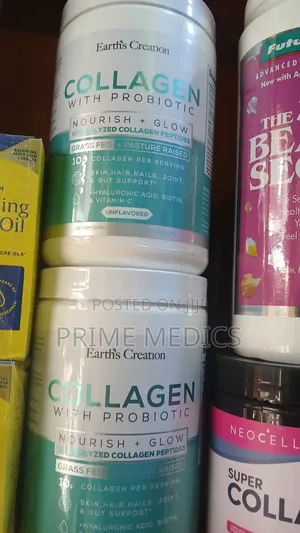 Earth Creation Collagen With Probiotics