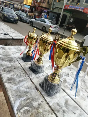 Three Trophy Cups (Set)