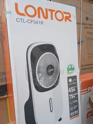12" Rechargeable Water Cooling Fan