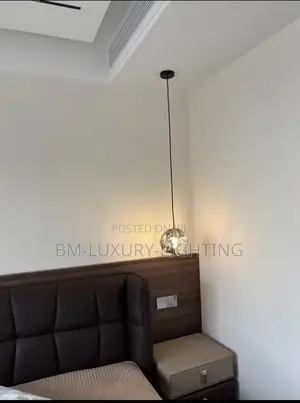 Stone Glass Shaped Bedside Drop Light