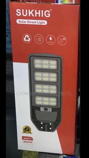 Original Sukhig 800watts Solar Street Light