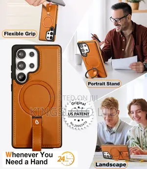 , Magnetic Series Leather Case Fpr S24/25 Ultra