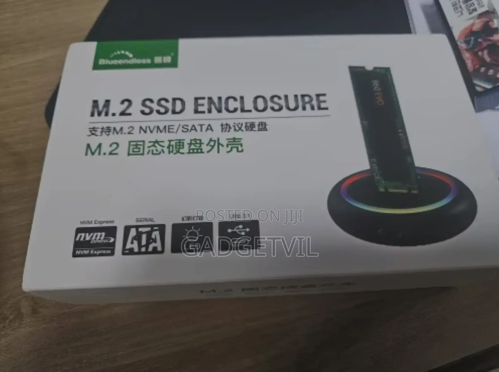 Dual Protocol M.2 Nvme/Sata Notebook Ssd Reader