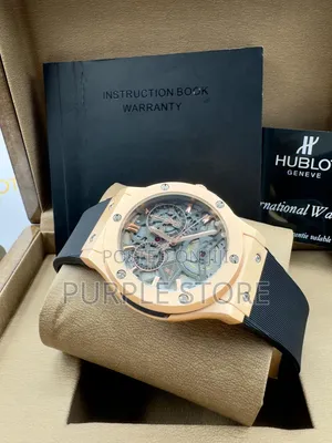 Hublot Quality Rubber Strap Watch