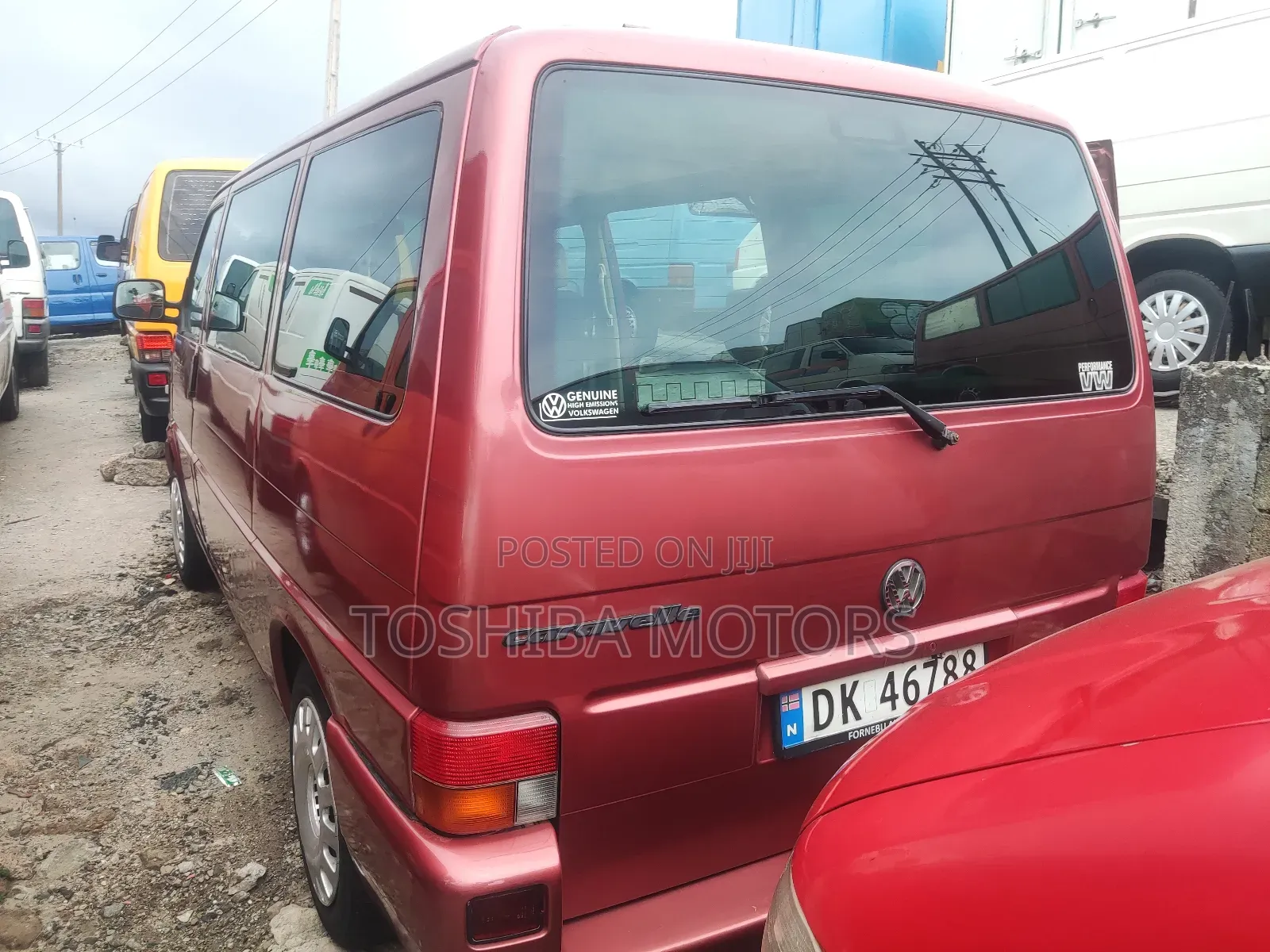 Volkswagen Transporter 2004 Red