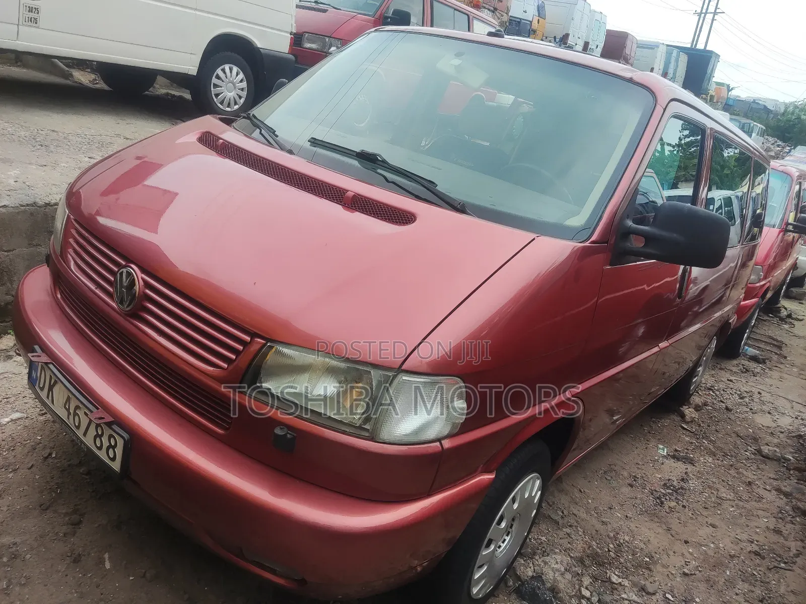 Volkswagen Transporter 2004 Red