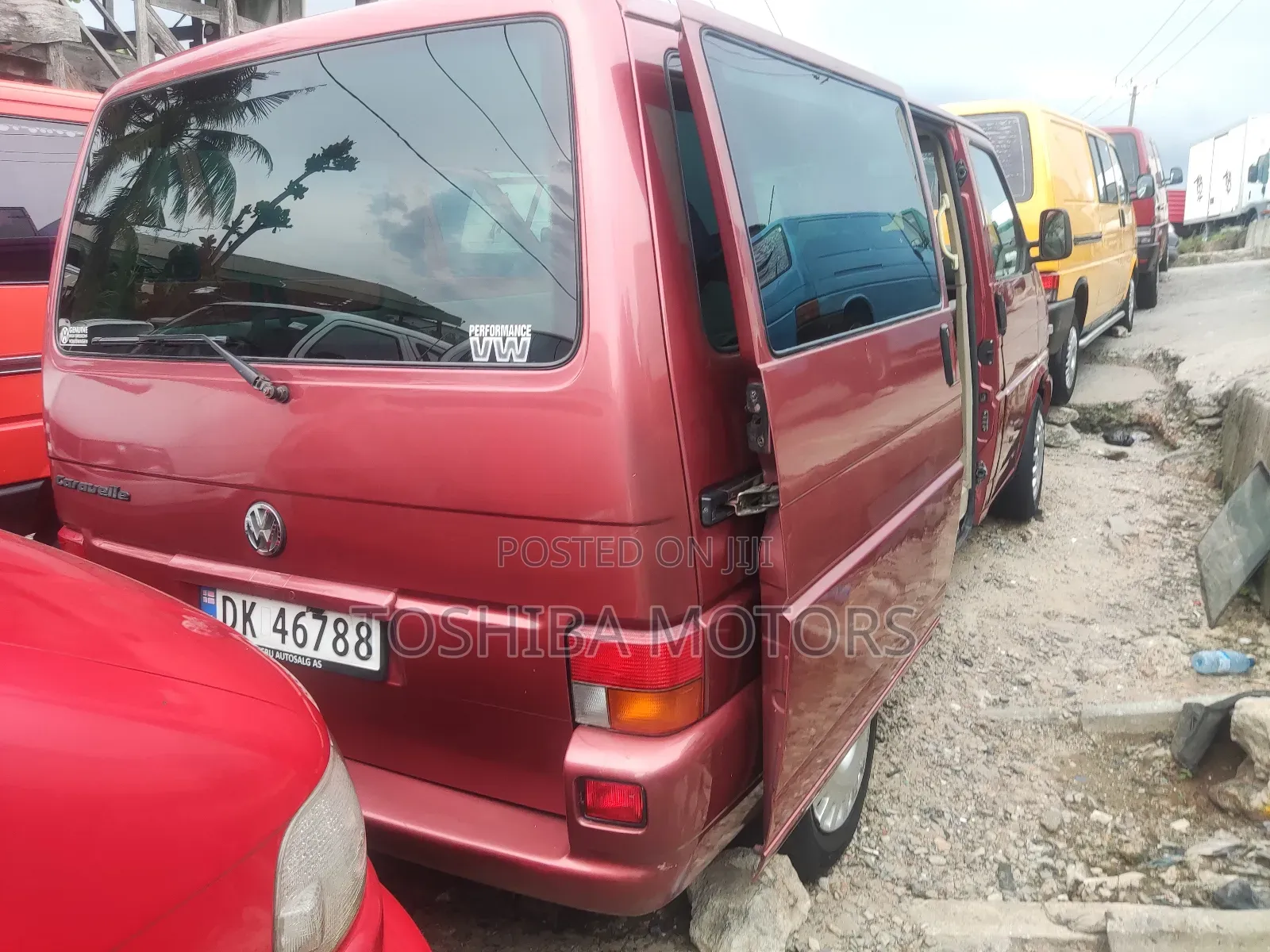Volkswagen Transporter 2004 Red