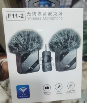 F11-2 Wireless Lapel Mic. Wireless Lapel Microphone.