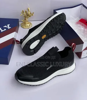 Original Luxury Designer Sneakers Bally Well Branded Package