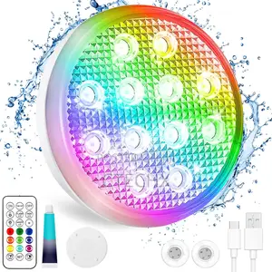 Submersible Rechargeable Led Lights. Waterproof