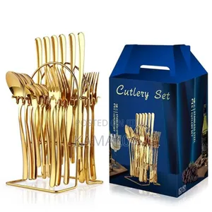24pics - Gold Spoon Set