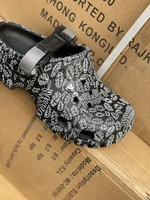 Crocs (White Black Mixed) 