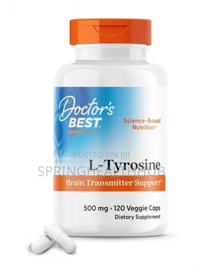 Doctors Best L-Tyrosine 500mg | Brain Transmitter Support