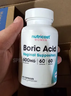 Nutricost Boric Acid | Bal Vagina Ph - 60 Suppo Exp 10/2027
