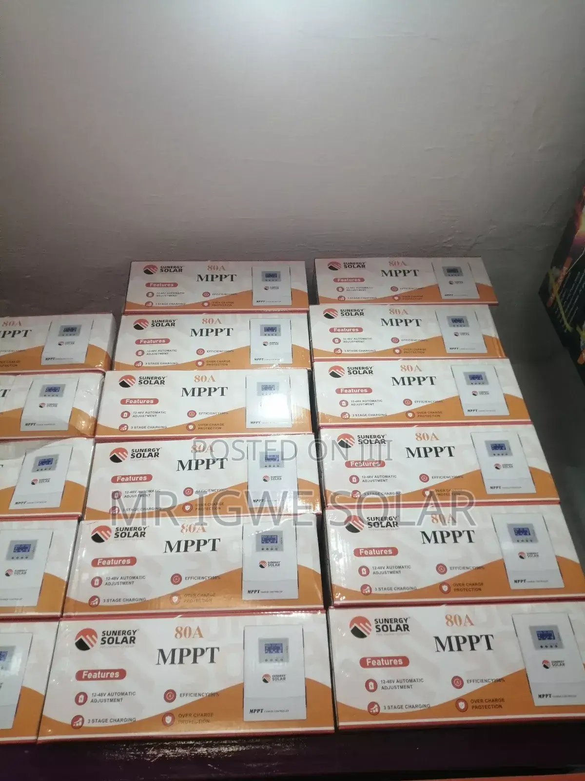 Sunergy Charge Controller 80aj