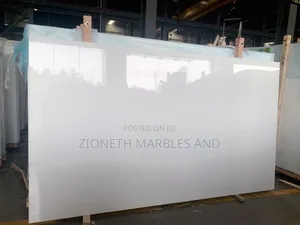 Nano Glass White Marble Slab