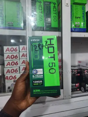 New Infinix Hot 50 128 GB Black