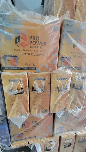 220ah 12v Pro Power Gold Tall Tubular Battery