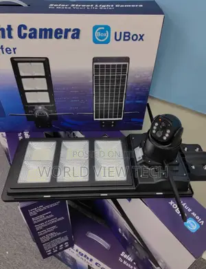Solar Street Light + Camera 2 In 1