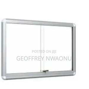 Sliding Glass Door Notice Board 2x3ft|60cm X90cm Noticeboard
