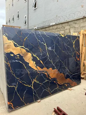 Edge Gold Wave Marble Slab