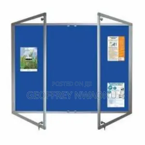 3x4ft Sliding Glass Door Notice Board|90x120cm Notice Board